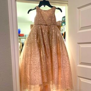 Rose Gold Toddler Dress